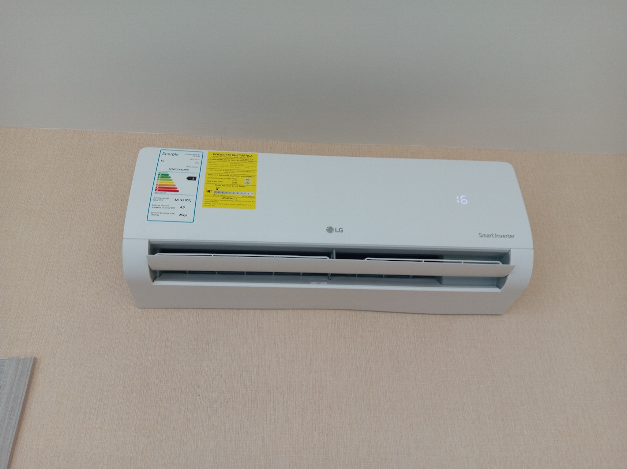 Instalación estética de Split LG Smart Inverter